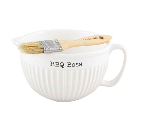 mud pie bbq sauce pitcher
