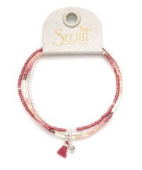 Scout Chromacolor Miyuki Bracelet Trio - Blush Multi/Silver