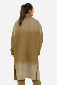 Longline Ombre Spray Cardigan