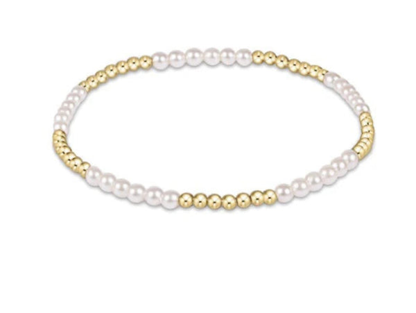 Enewton Classic Blissful 2.5mm Bead Bracelet - 3mm Pearl