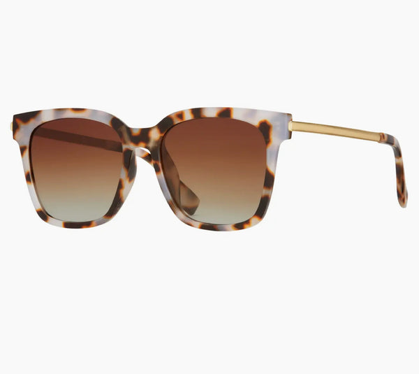 Everly -Ivory Tort / Gold / Grad Brown Polarized