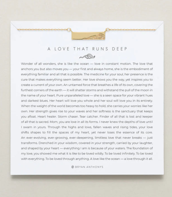 Bryan Anthonys A Love That Runs Deep Necklace - 14k Gold