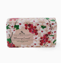 Soap & Paper Factory Flowering Currant Tin Candle & Soap Gift Set