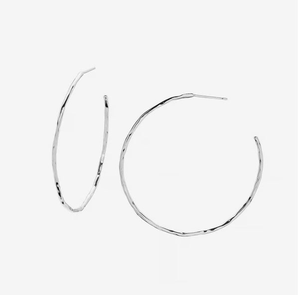 Gorjana Taner Hoops - Silver