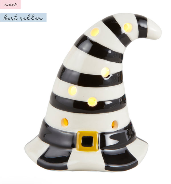 Mud Pie Light Up & Musical Witch Hat Sitter