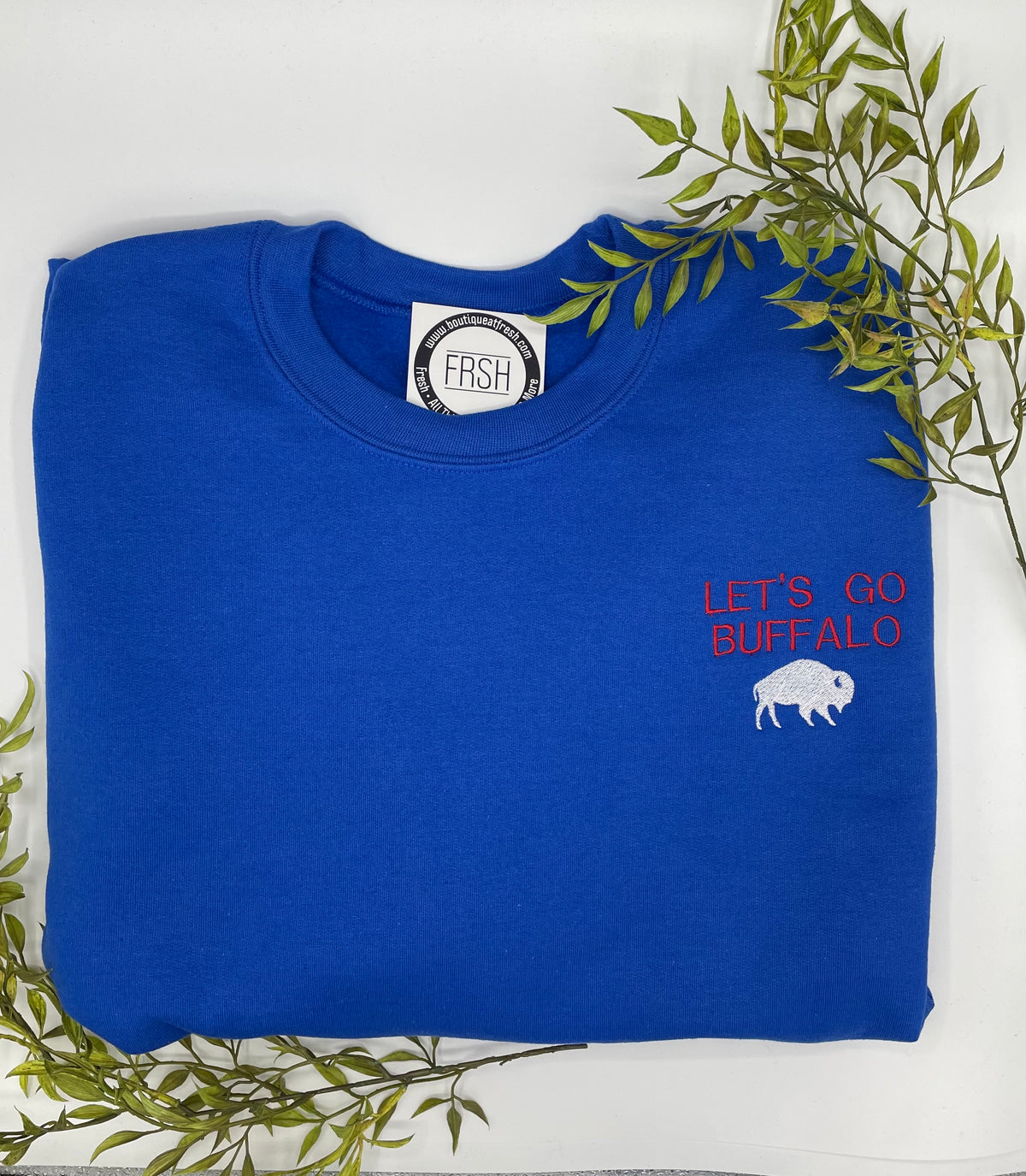 Let’s Go Buffalo Vintage Crew Sweatshirt