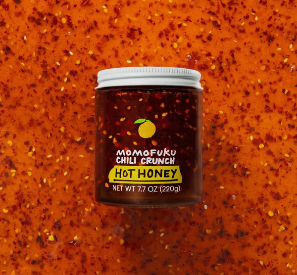 Momofuku Hot Honey Chili Crunch by David Chang, Oil with Premium Wildflower Honey
