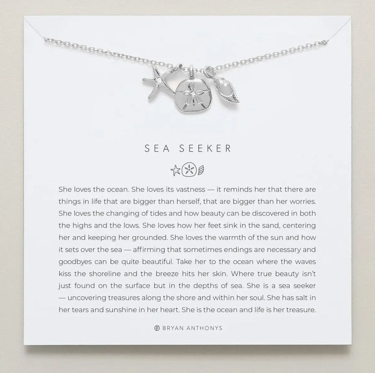 Bryan Anthonys Sea Seeker Necklace - Silver