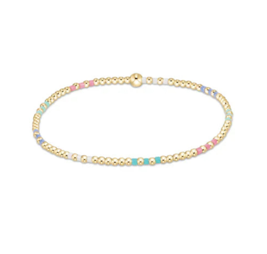 Enewton Hope Joy Pattern 2mm Bead Bracelet- Hot Mess SS25