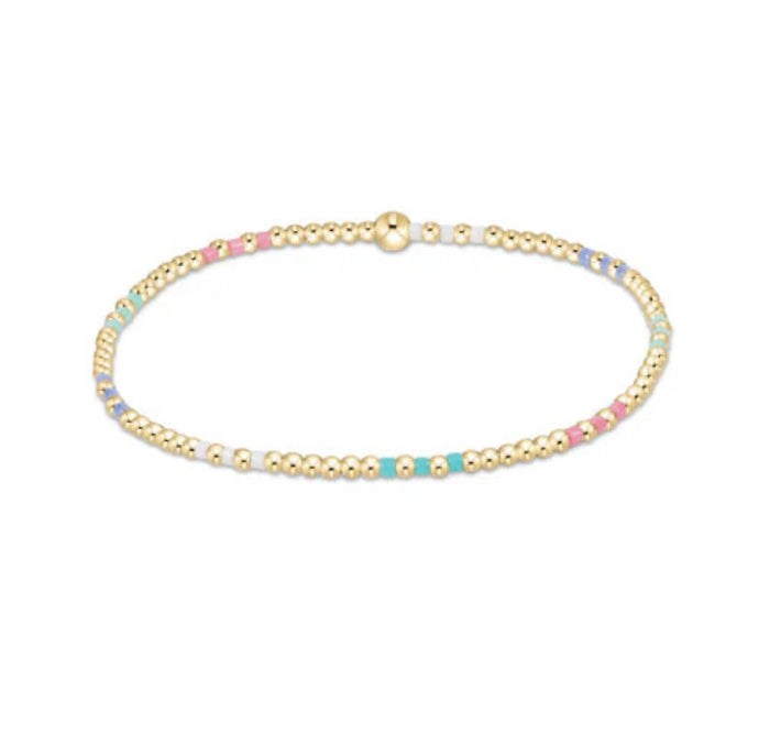 Enewton Hope Joy Pattern 2mm Bead Bracelet- Hot Mess SS25