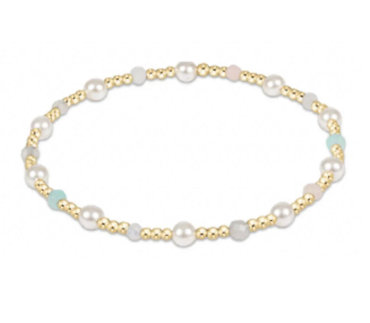 Enewton Pearl Sincerity Pattern 4mm Bead Bracelet - Hot Mess SS25