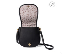 Kedzie Fireside Camden Mini Messenger Bag in Vegan Faux Shearling