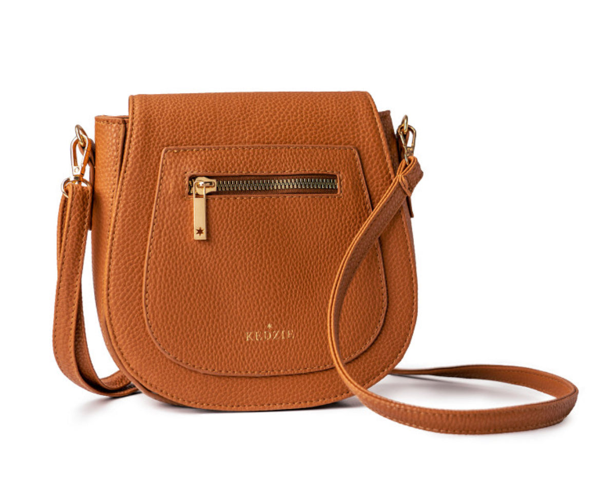 KEDZIE Camden Mini Messenger Bag in Vegan Leather