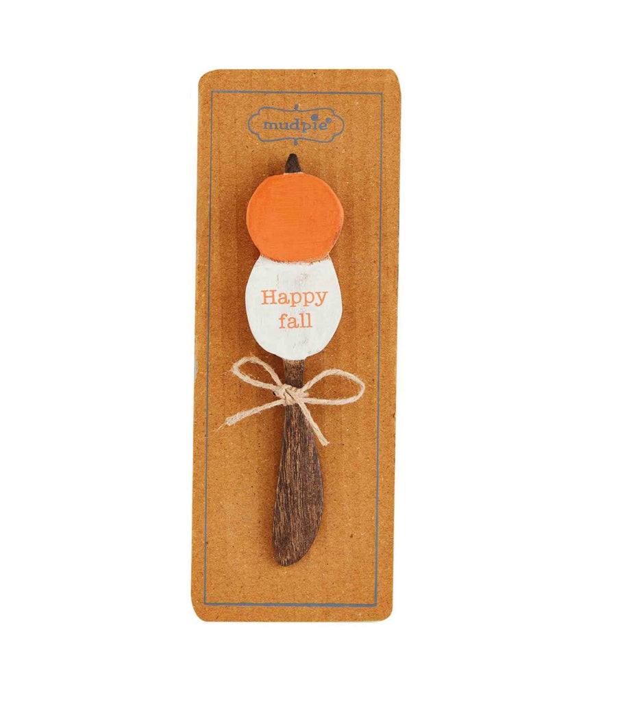 Mud Pie Fall Mango Wood Dip Spreader