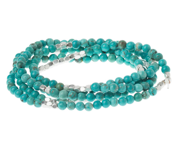 Scout Stone Wrap - Turquoise/silver - Stone of the Sky