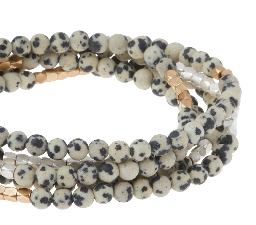 Scout Stone Wrap - Dalmatian Jasper - Stone of Joy