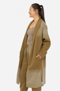 Longline Ombre Spray Cardigan