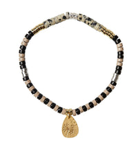 Scout Stone Intention Bracelet - Dalmatian Jasper / Gold
