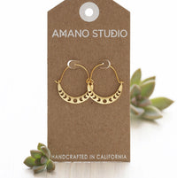 Amano Studio Phases Of The Moon Earrings