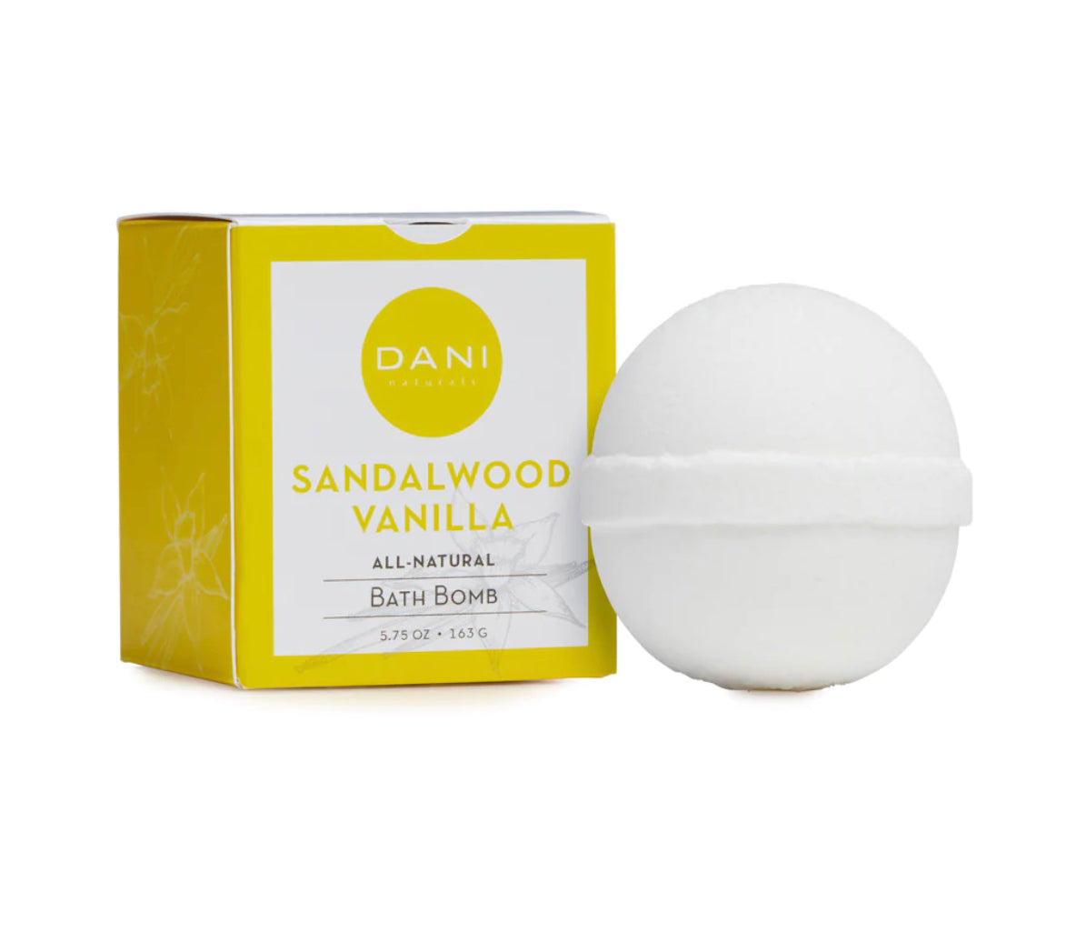 Dani Naturals Sandalwood Vanilla Bath Bomb