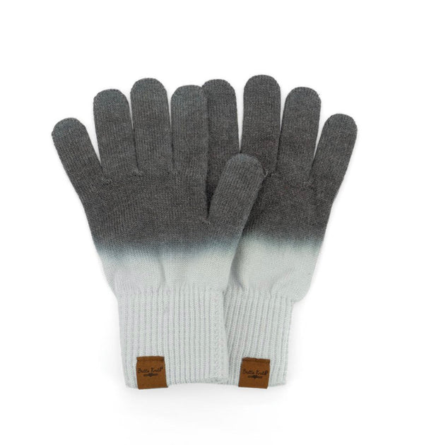 Britts Knits Double Dip Gloves - Grey
