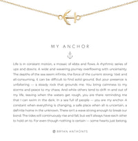 Bryan Anthonys My Anchor Gold Necklace