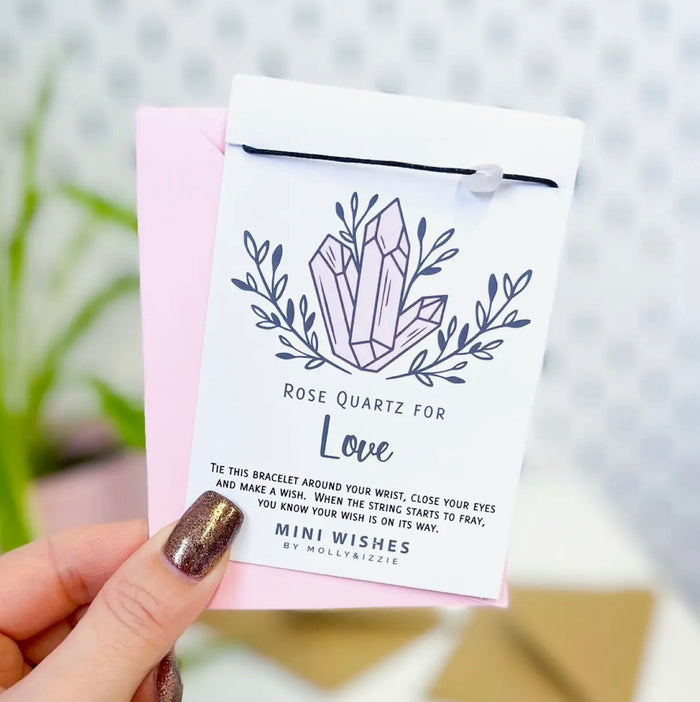 Mini Wishes - Rose Quartz For Love
