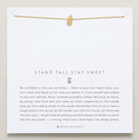 Bryan Anthonys Stand Tall Stay Sweet Gold Necklace