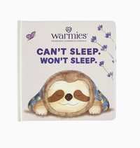Warmies Book - Can’t Sleep Won’t Sleep Board Book