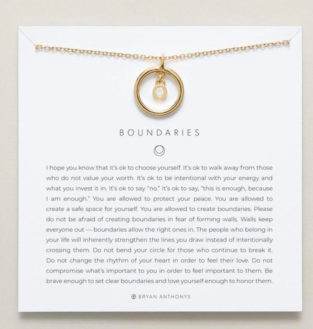Bryan Anthonys Boundaries Gold And White Opal Necklace