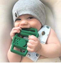 Chew Crew™ Silicone Baby Teethers - Latte
