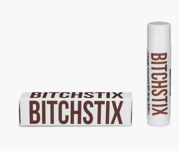 Bitchstix Classic Coconut SPF 30 Lip Balm