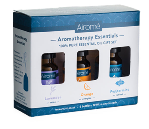 Airome Essential Oil Aromatherapy Essentials Gift Set