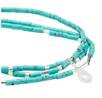 Scout Teardrop Stone Wrap Turquoise / Opalite - Stone Of Calm