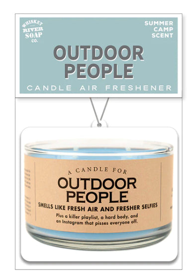Whiskey River Outdoor People Air Freshener