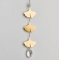 Scout Suncatcher - Botanical Leaf / Amazonite