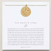 Bryan Anthonys Sun Moon & Stars Gold Necklace
