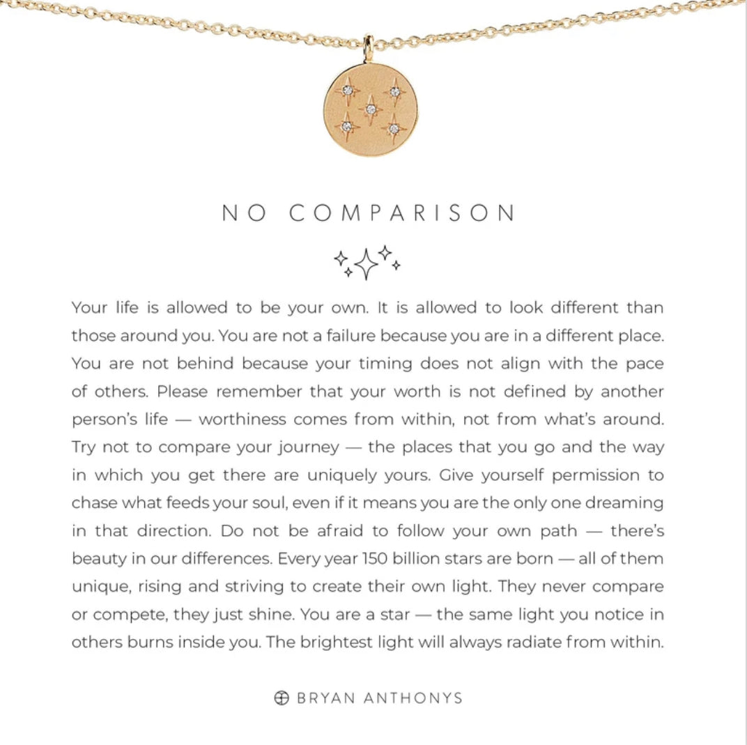 Bryan Anthonys No Comparison Gold Necklace