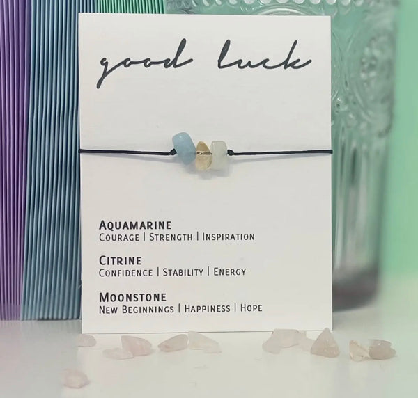Stone Bracelet - Good Luck