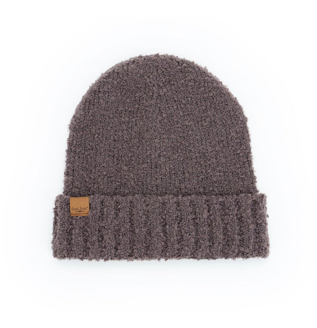 Britts Knits Common Good Beanie Hat - Purple