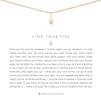 Bryan Anthonys Find Your Fire Gold Necklace