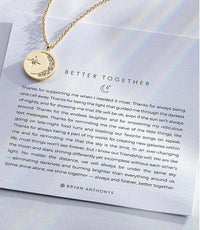 Bryan Anthonys Better Together Friendship Gold or Silver Necklace