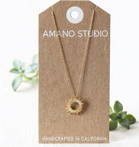 Amano Studio Sunburst Necklace