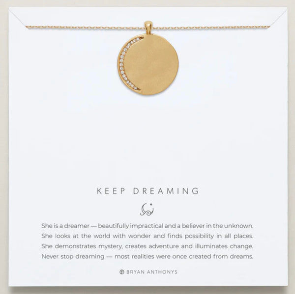 Bryan Anthonys Keep Dreaming Gold Necklace
