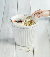 Mud Pie Popcorn & Candy Bowl Set