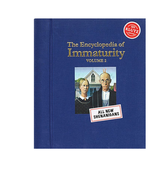 Klutz The Encyclopedia Of Immaturity Volume 2 Arts and Crafts Kit