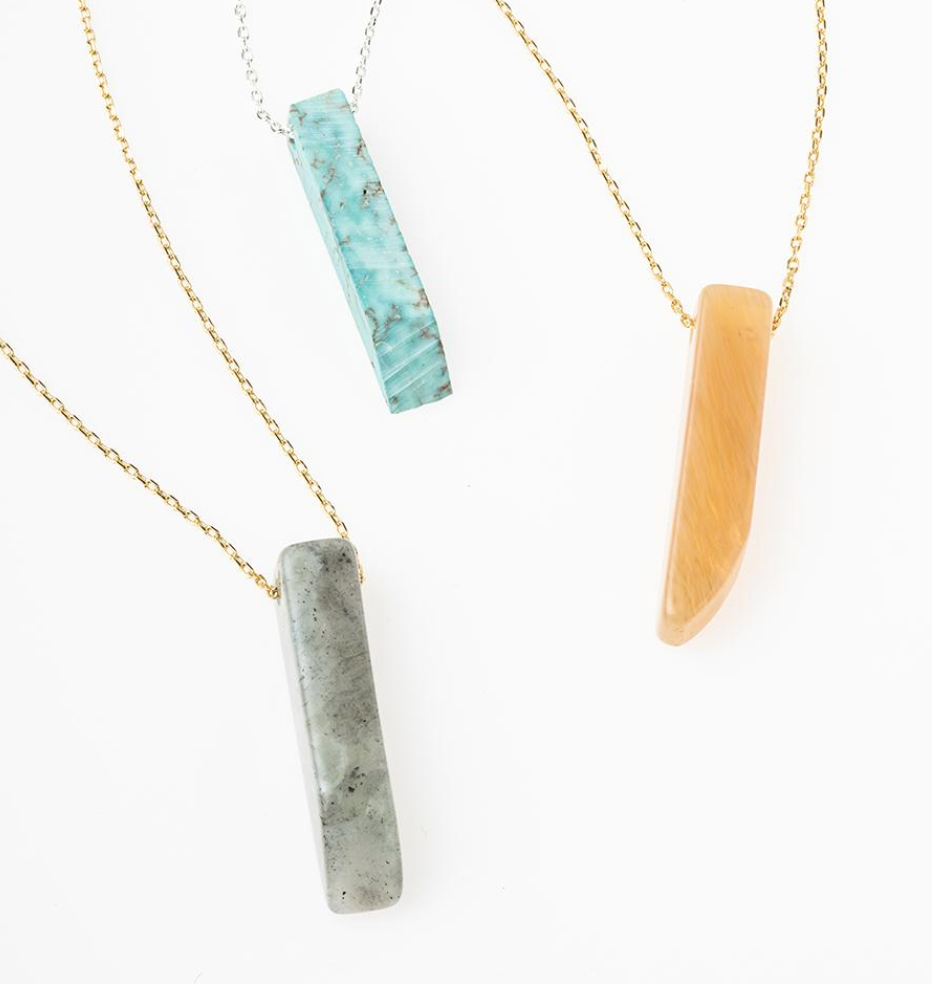 Scout Stone Point Necklace Turquoise Stone Of The Sky