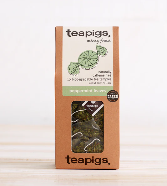 Teapigs Peppermint Leaves Tea - 15 Tea Temples - Minty Fresh - The Boutique at Fresh