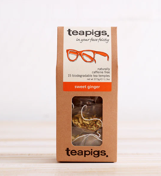 teapigs sweet ginger in our face feisty