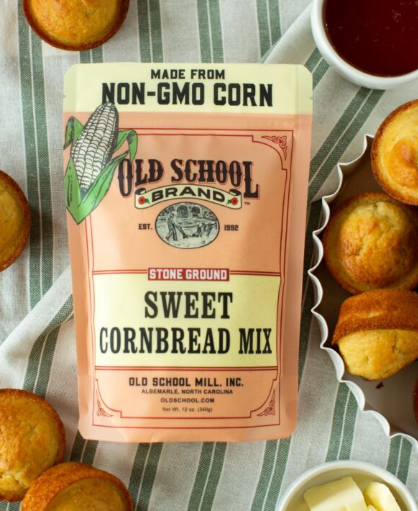 old school brand sweet cornbread mix